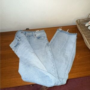 Old Navy Women's Light Wash Straight Leg Jeans